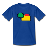 Kinder T-Shirt von B&C - AKB-Logo - Royalblau