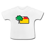 Baby T-Shirt von BabyBugz - AKB-Logo - Weiß