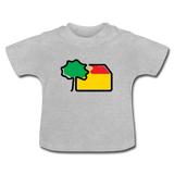 Baby T-Shirt von BabyBugz - AKB-Logo - Grau meliert