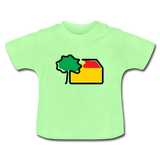 Baby T-Shirt von BabyBugz - AKB-Logo - Mintgrün