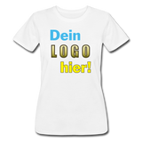 Frauen T-Shirt von Bella+Canvas - Beispiel-Logo - Weiß