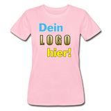 Frauen T-Shirt von Bella+Canvas - Beispiel-Logo - Pinklady