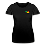 Frauen T-Shirt von Fruit of the Loom - AKB-Logo - Schwarz