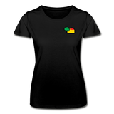 Frauen T-Shirt von Fruit of the Loom - AKB-Logo - Schwarz