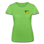 Frauen T-Shirt von Fruit of the Loom - AKB-Logo - Hellgrün