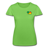 Frauen T-Shirt von Fruit of the Loom - AKB-Logo - Hellgrün