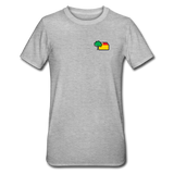 Unisex Polycotton T-Shirt von Gildan - AKB-Logo - Grau meliert