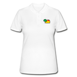 Frauen Polo Shirt von Gildan - AKB-Logo - Weiß