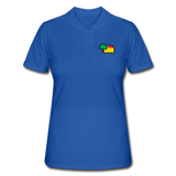 Frauen Polo Shirt von Gildan - AKB-Logo - Royalblau