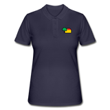 Frauen Polo Shirt von Gildan - AKB-Logo - Navy