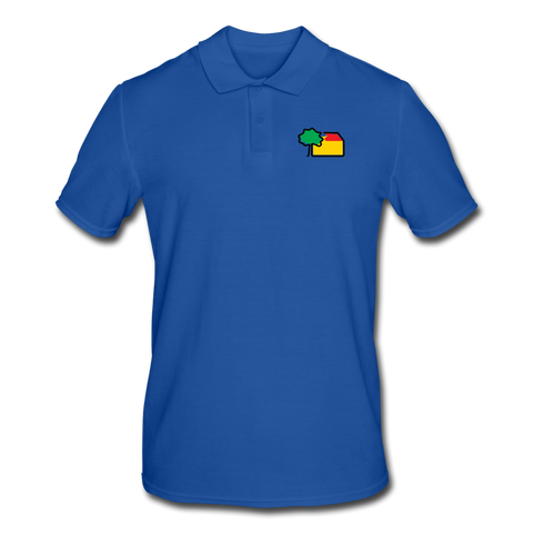 Männer Polo Shirt von Gildan - AKB-Logo - Royalblau