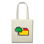 Tragetasche von L-Shop - AKB-Logo - Natur