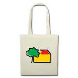 Tragetasche von L-Shop - AKB-Logo - Natur