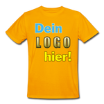 Männer Workwear T-Shirt von Russel - Beispiel-Logo - Gold