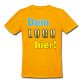 Männer Workwear T-Shirt von Russel - Beispiel-Logo - Gold