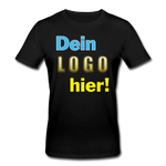 Männer Bio T-Shirt von STANLEY/STELLA - Beispiel-Logo - Schwarz