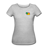 Frauen Bio T-Shirt von STANLEY/STELLA - AKB-Logo - Grau meliert