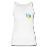 Frauen Bio Tank Top von STANLEY/STELLA - Beispiel-Logo - Weiß