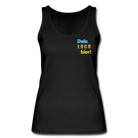 Frauen Bio Tank Top von STANLEY/STELLA - Beispiel-Logo - Schwarz