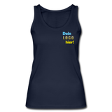 Frauen Bio Tank Top von STANLEY/STELLA - Beispiel-Logo - Navy