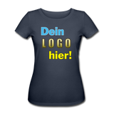 Frauen Bio T-Shirt von STANLEY/STELLA - Beispiel-Logo - Navy