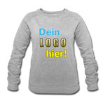 Frauen Bio Sweatshirt von STANLEY/STELLA - Beispiel-Logo - Grau meliert