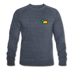 Männer Bio Sweatshirt von STANLEY/STELLA - AKB-Logo - Navy meliert