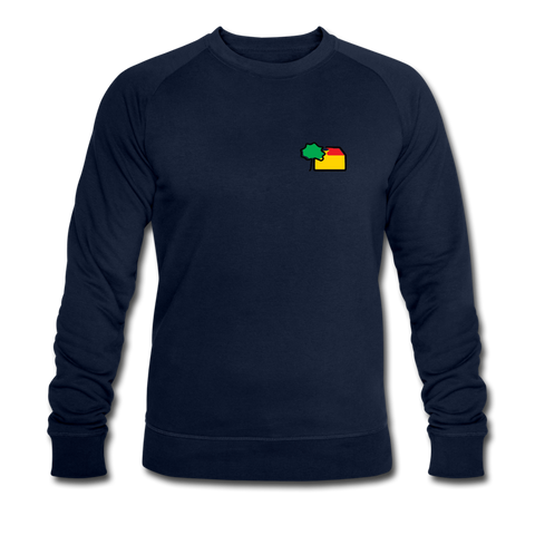 Männer Bio Sweatshirt von STANLEY/STELLA - AKB-Logo - Navy