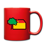 Tasse Color von Print Equipment - AKB-Logo - Rot