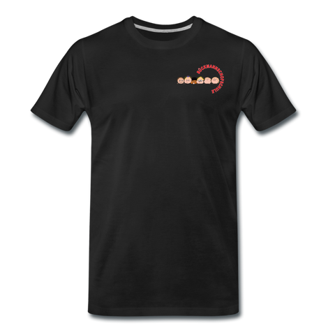 Männer Premium T-Shirt - BMSS-LOGO - Schwarz