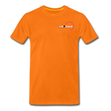 Männer Premium T-Shirt - BMSS-LOGO - Orange