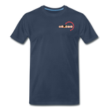 Männer Premium T-Shirt - BMSS-LOGO - Navy