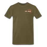 Männer Premium T-Shirt - BMSS-LOGO - Khaki