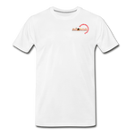 Männer Premium Bio T-Shirt - BMSS-LOGO - Weiß