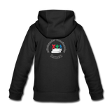 Kinder Premium Kapuzenjacke - ADHSS-LOGO - Schwarz