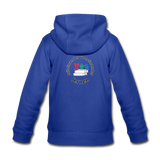 Kinder Premium Kapuzenjacke - ADHSS-LOGO - Royalblau