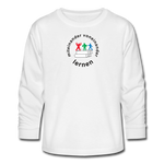 Teenager Langarmshirt von Fruit of the Loom - ADHSS-LOGO - Weiß