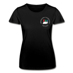 Frauen-T-Shirt von Fruit of the Loom - ADHSS-LOGO - Schwarz