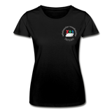 Frauen-T-Shirt von Fruit of the Loom - ADHSS-LOGO - Schwarz