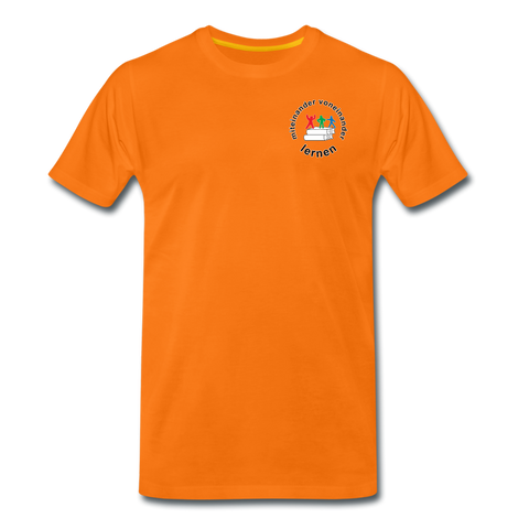 Männer Premium T-Shirt - ADHSS-LOGO - Orange