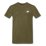 Männer Premium T-Shirt - ADHSS-LOGO - Khaki