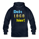 Unisex Hoodie von AWDis Just Hoods - Beispiel-Logo - Navy