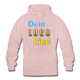 Unisex Hoodie von AWDis Just Hoods - Beispiel-Logo - Surferpink