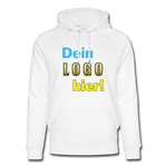 Unisex Bio Hoodie von STANLEY/STELLA - Beispiel-Logo - Weiß