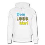 Unisex Bio Hoodie von STANLEY/STELLA - Beispiel-Logo - Weiß