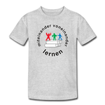 Kinder Heavy Cotton T-Shirt von GILDAN - ADHSS-LOGO - Grau meliert