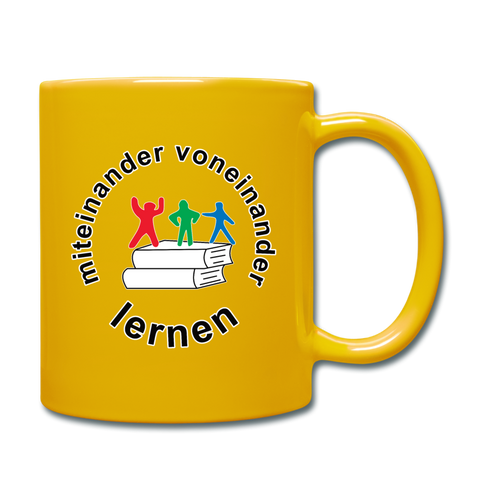 Tasse Color von PRINTEQUIPMENT - ADHSS-LOGO - Sonnengelb