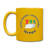 Tasse Color von PRINTEQUIPMENT - ADHSS-LOGO - Sonnengelb