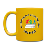 Tasse Color von PRINTEQUIPMENT - ADHSS-LOGO - Sonnengelb