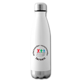 Isolierflasche von Printequipment - ADHSS-LOGO - Weiß